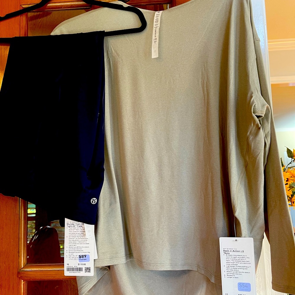 LuluLemon Athletica Top & leggings